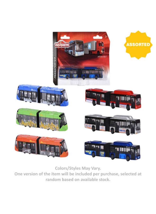 Majorette City MAN City Bus & Avenio Tram Die-cast Vehicle (1:64, Assorted) - Image 2